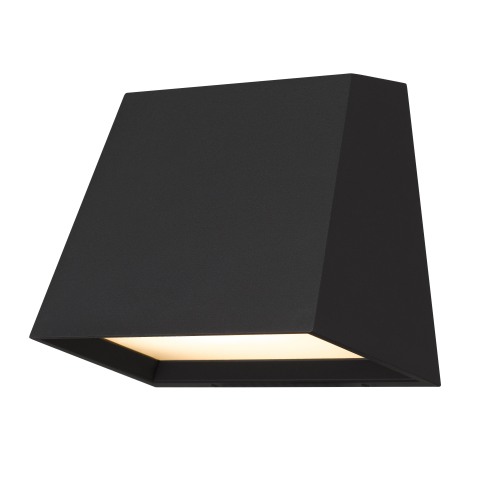 6 inch LED Wall Sconce - Black - Steel