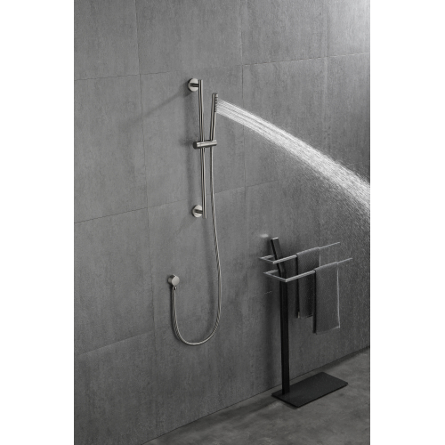 28-Inch Stainless Steel Handheld Shower Set in Brushed Nickel