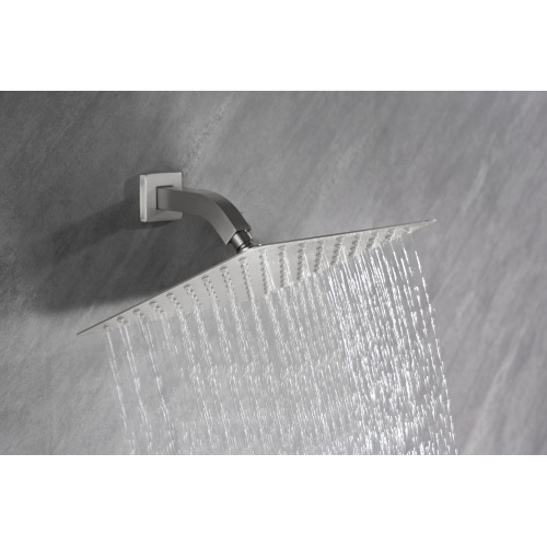 16-Inch 304 Stainless Steel Rain Shower Head, Brushed Nickel