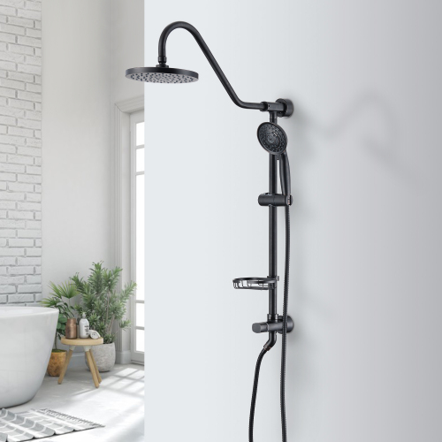 10-Inch Oil-Rubbed Bronze Stainless Steel Handheld Shower System