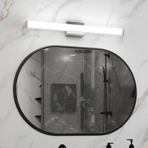 33-Inch Chrome Iron LED Vanity Light Bar, 18W Cool White