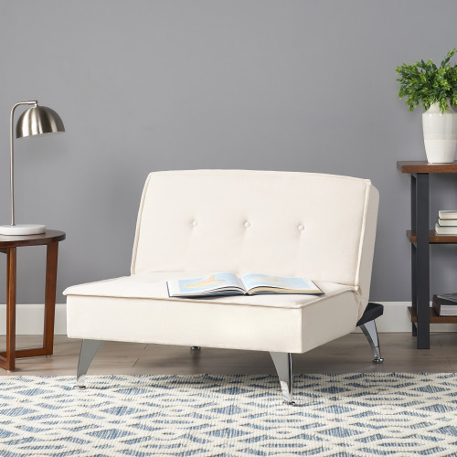 OTTOMAN CHAIR - Ivory - Fabric