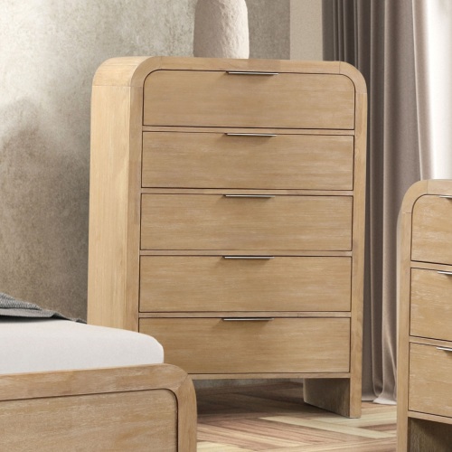 1pc Transitional Style Chest Metal Finger Handles English Dovetail Drawers Slide Metal Glides Natural Finish Bedroom Furniture - Engineered Wood,Rubber Wood,Solid Wood - Engineered Wood - Rubber Wood - Not Specified - Not Specified - Not Specified - Not Specified - Not Specified - Not Specified - Not Specified - Not Specified - Not Specified - Not Specified