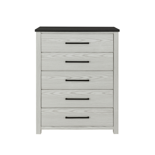 Avery Beige Chest - Solid Wood+MDF - Solid Wood+MDF - Farmhouse - Bedroom - Rubberwood - Not Specified - Not Specified - Not Specified - Not Specified - Not Specified - Not Specified - Not Specified - Not Specified - Not Specified - Not Specified