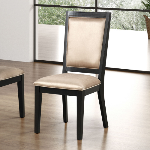 Contemporary Espresso Set of 2pc Dining Side Chairs Kitchen Dining Room Furniture - Engineered Wood - Contemporary,Modern,Rustic,Transitional - Not Specified - Not Specified - Not Specified - Not Specified - Engineered Wood - Not Specified - Not Specified - Not Specified - Not Specified - Not Specified - Not Specified - Not Specified - Not Specified - Dining Chairs - Solid Back - Not Specified - Not Specified - Not Specified - Not Specified - Not Specified - Not Specified