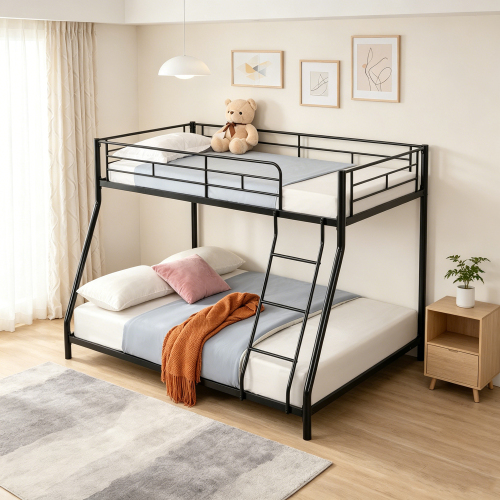 METAL BUNK  BED  TF  BLACK