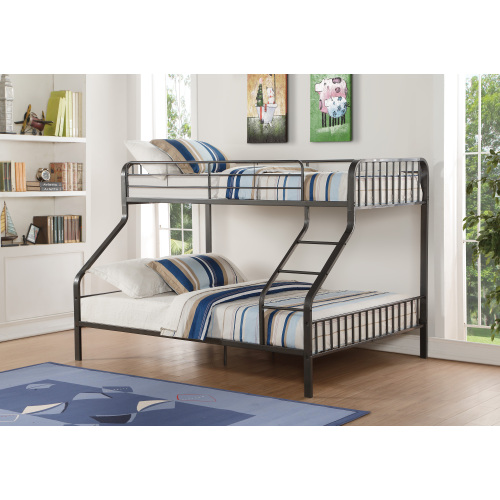 Caius Gunmetal Finish Twin Xl/Queen Bunk Bed