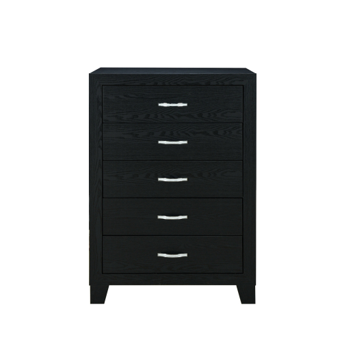 CARLOS BLACK CHEST - Solid Wood+MDF - Solid Wood+MDF - Transitional - Bedroom - Not Specified - Not Specified - Not Specified - Not Specified - Not Specified - Not Specified - Not Specified - Not Specified - Not Specified - Not Specified