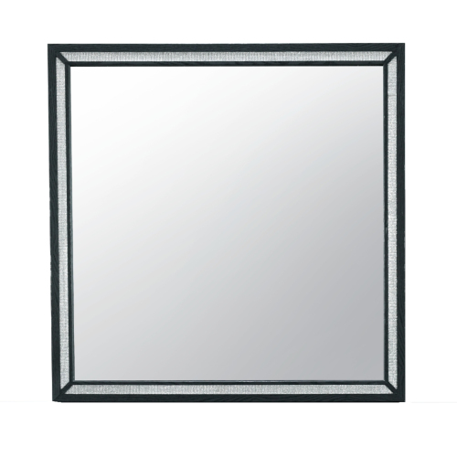 CARLOS BLACK MIRROR - Solid Wood+MDF+Glass - MDF+glass - Transitional - Not Specified - Not Specified - Not Specified - Not Specified - Not Specified - Not Specified - Not Specified - Not Specified - Not Specified - Not Specified - Not Specified