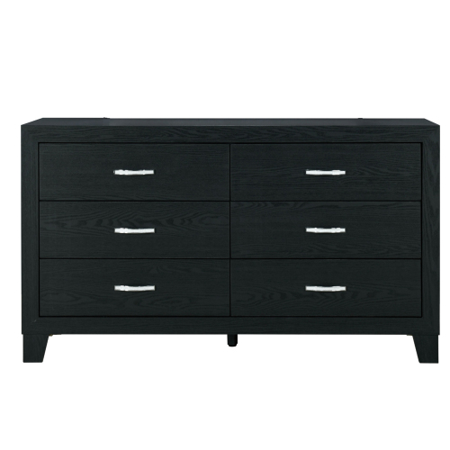 CARLOS BLACK DRESSER - Solid Wood+MDF - Solid Wood+MDF - Transitional - Bedroom - Not Specified - Not Specified - Not Specified - Not Specified - Not Specified - Not Specified - Not Specified - Not Specified - Not Specified - Not Specified